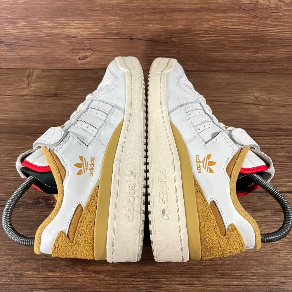 Adidas Forum 84 Low ‘Victory Gold’‎ Leather Sneakers Men’s Size 10 Shoes - Picture 2 of 10
